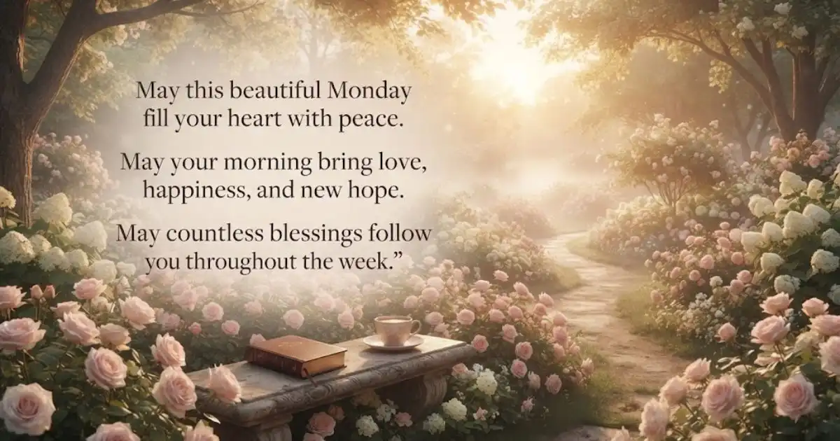 Beautiful Good Morning Monday Wishes