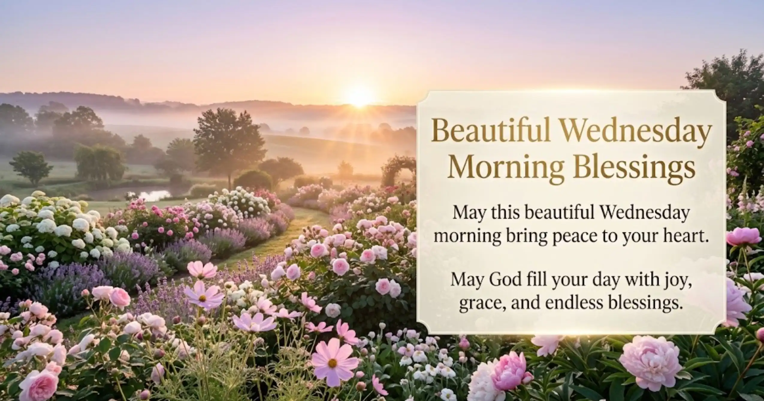 Beautiful Wednesday Morning Blessings