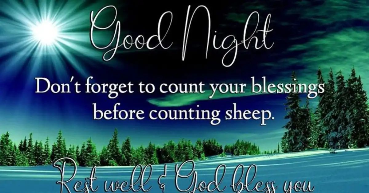 Cute Good Night Wishes and Blessings