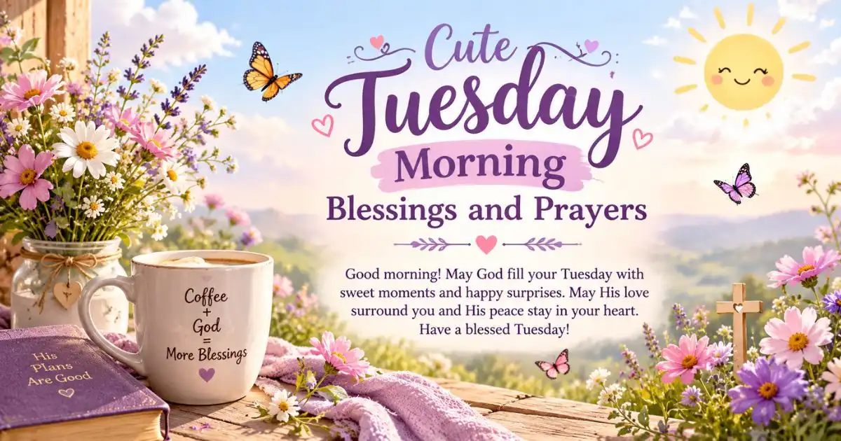 Cute Tuesday Morning Blessings and Prayers