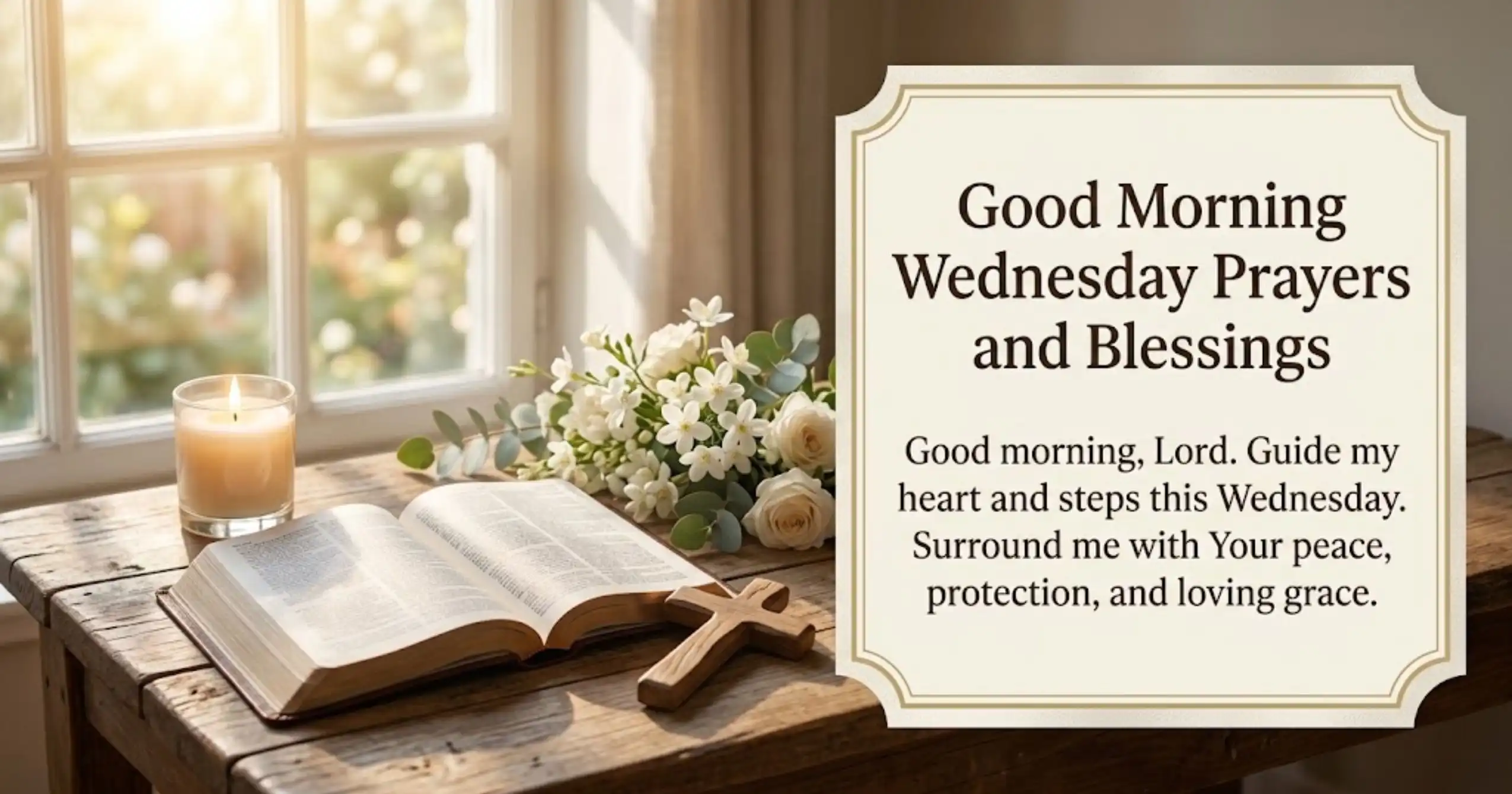 Good Morning Wednesday Prayers and Blessings