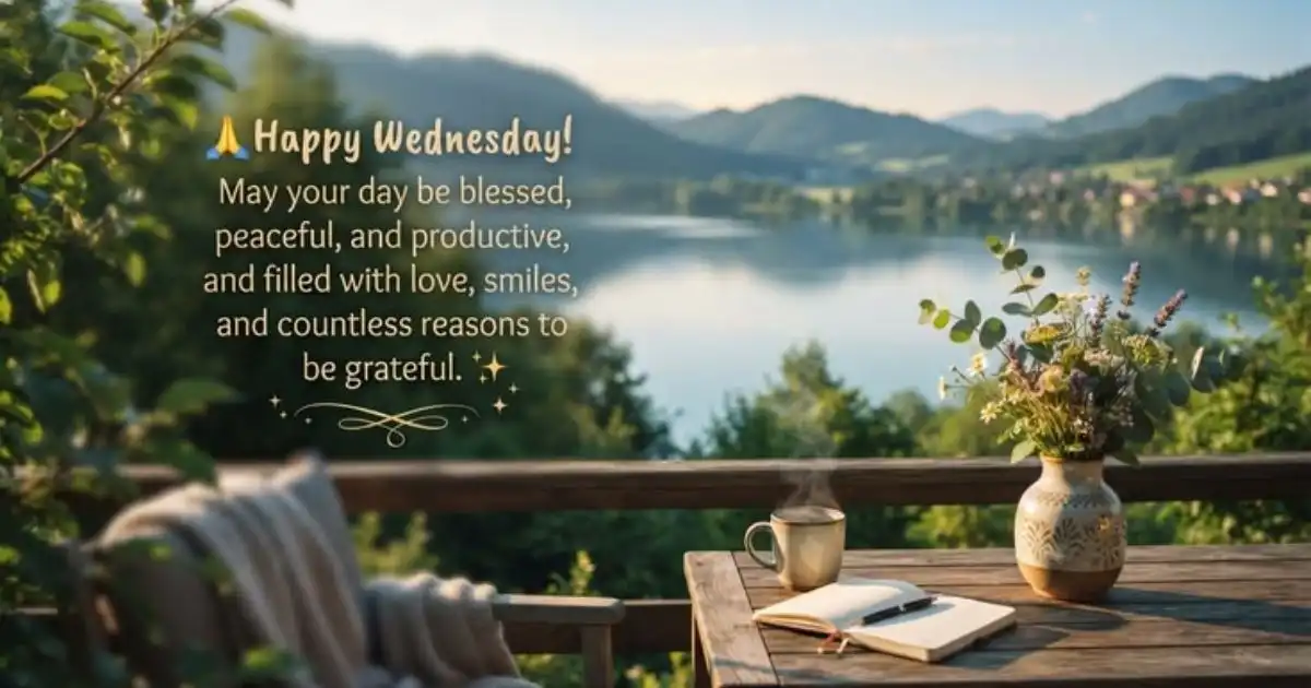 Positive Good Morning Wednesday Blessings