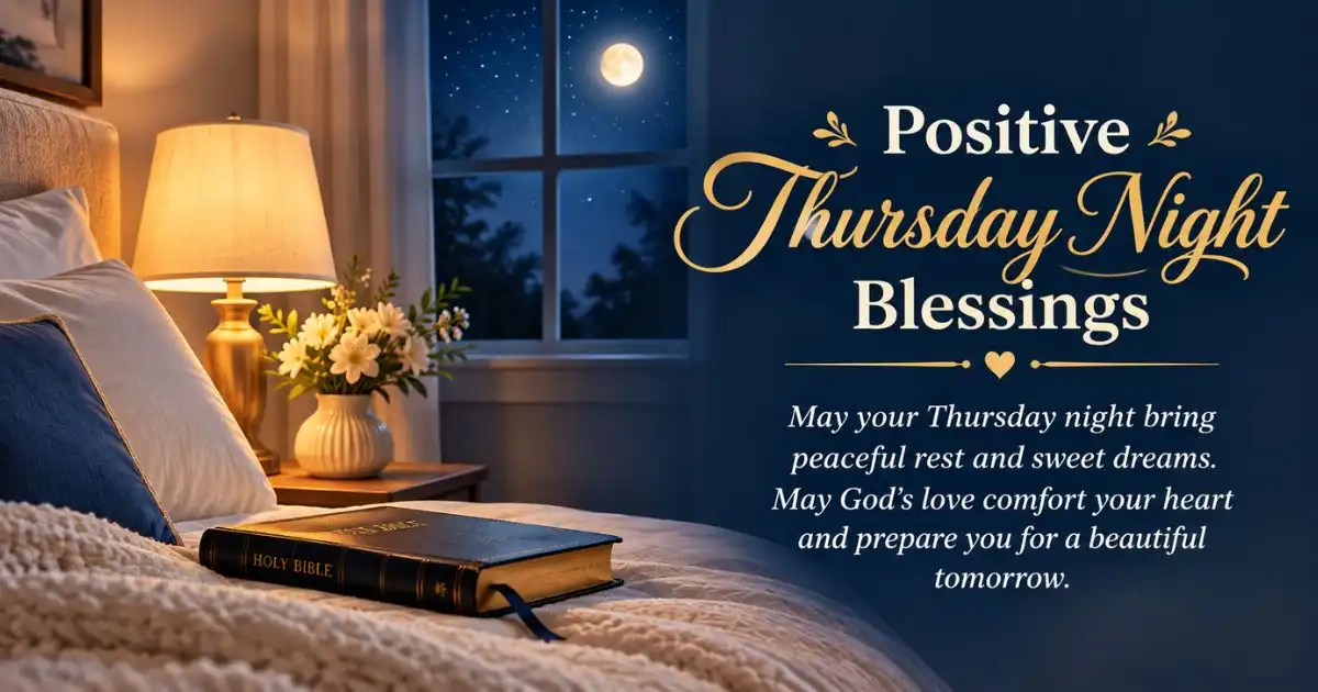 Positive Thursday Night Blessings