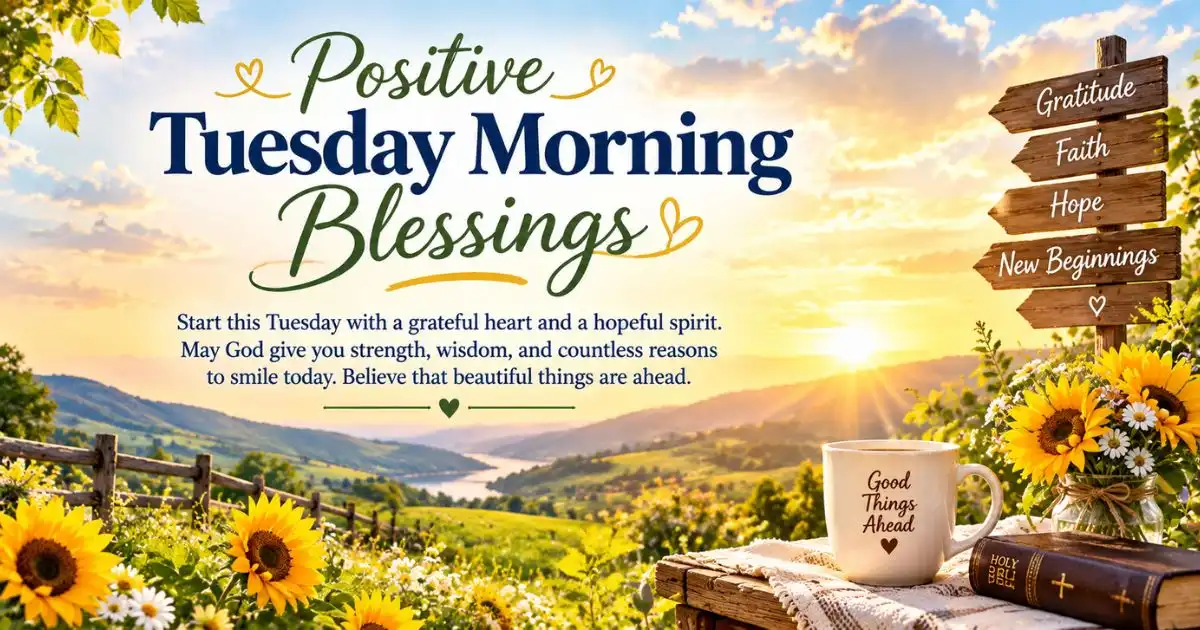 Positive Tuesday Morning Blessings