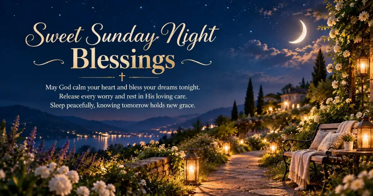 Sweet Sunday Night Blessings