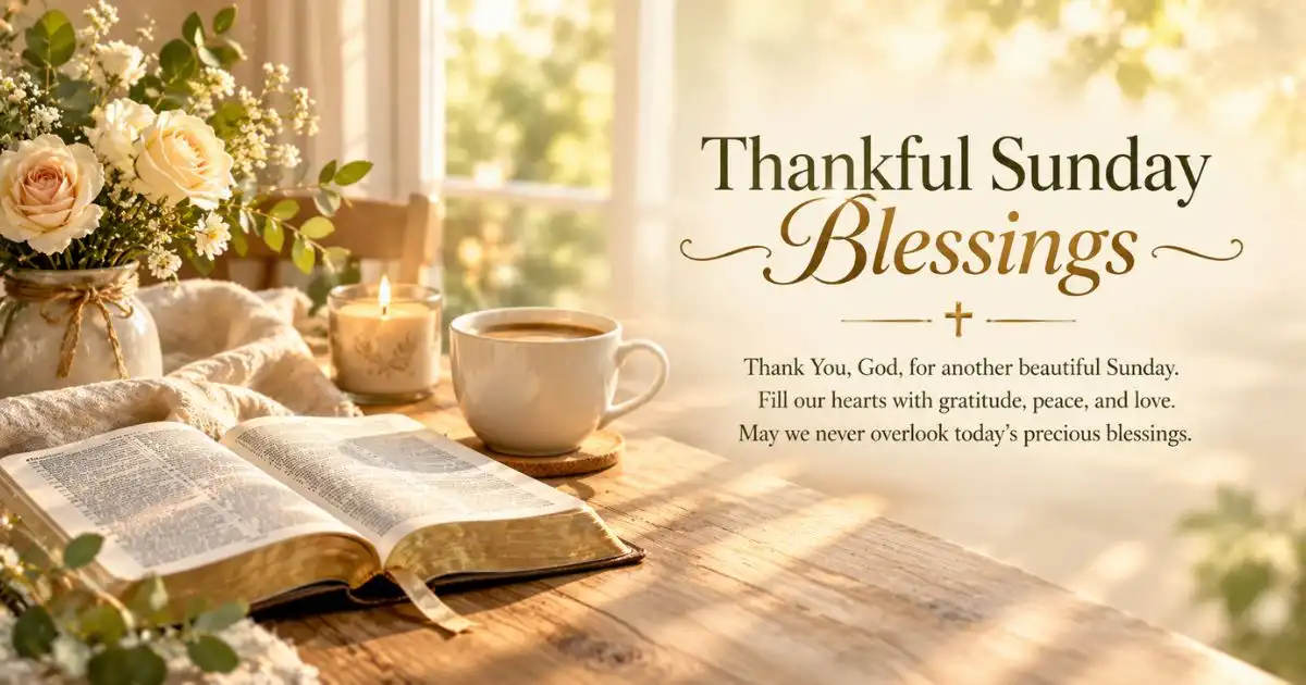 Thankful Sunday Blessings