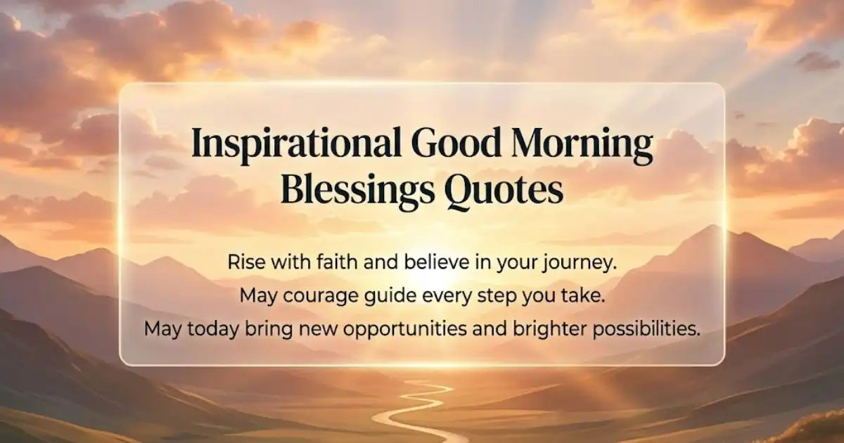 good morning blessings quotes