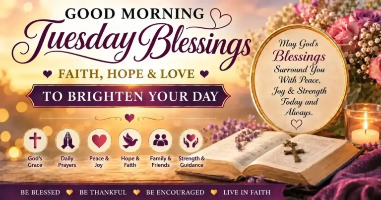 Good Morning Tuesday Blessings