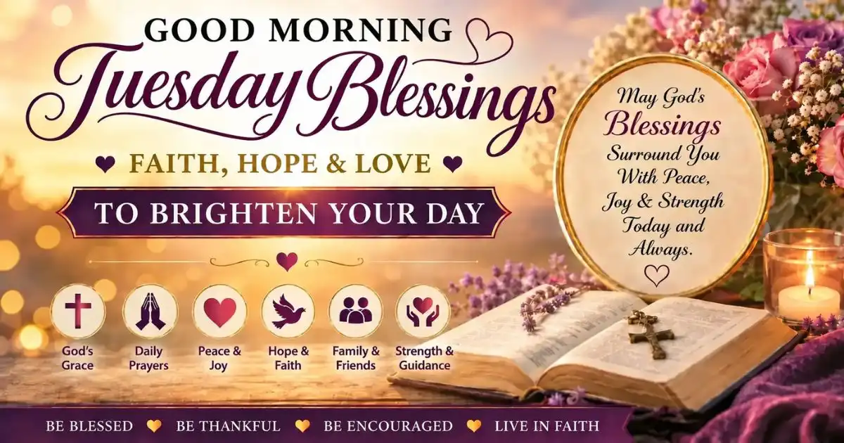 Good Morning Tuesday Blessings
