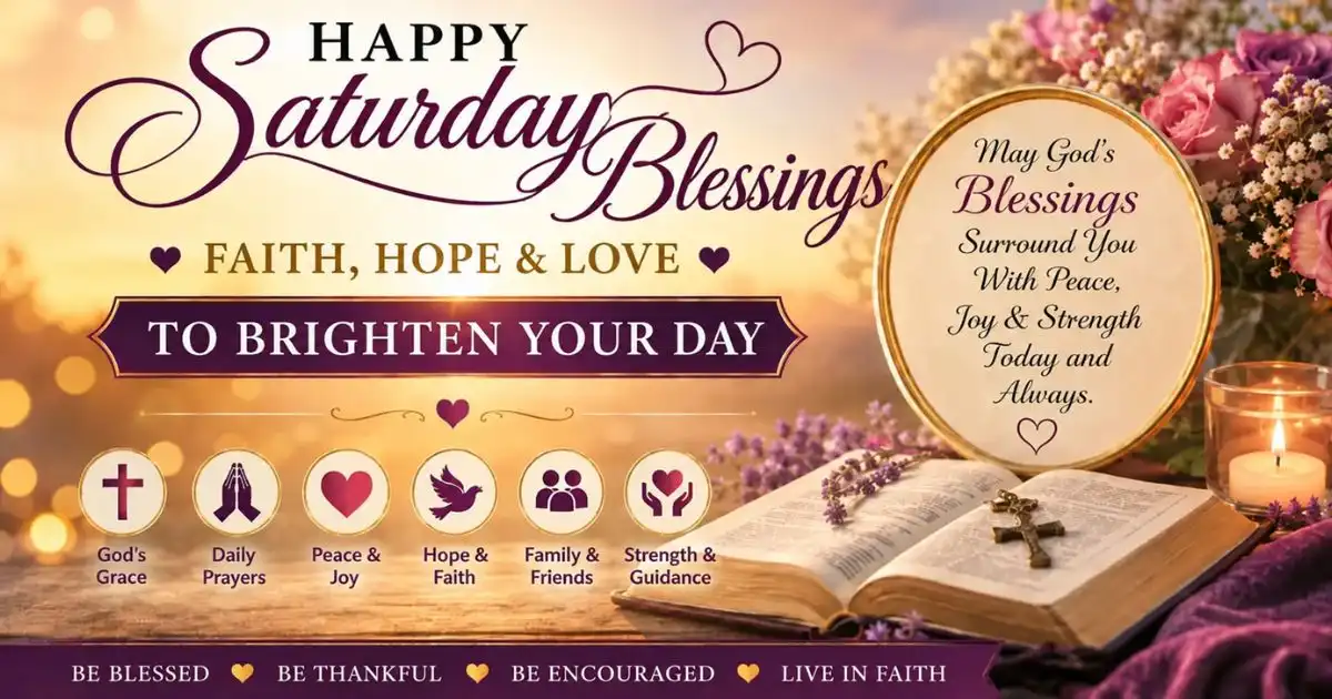 Happy Saturday Blessings