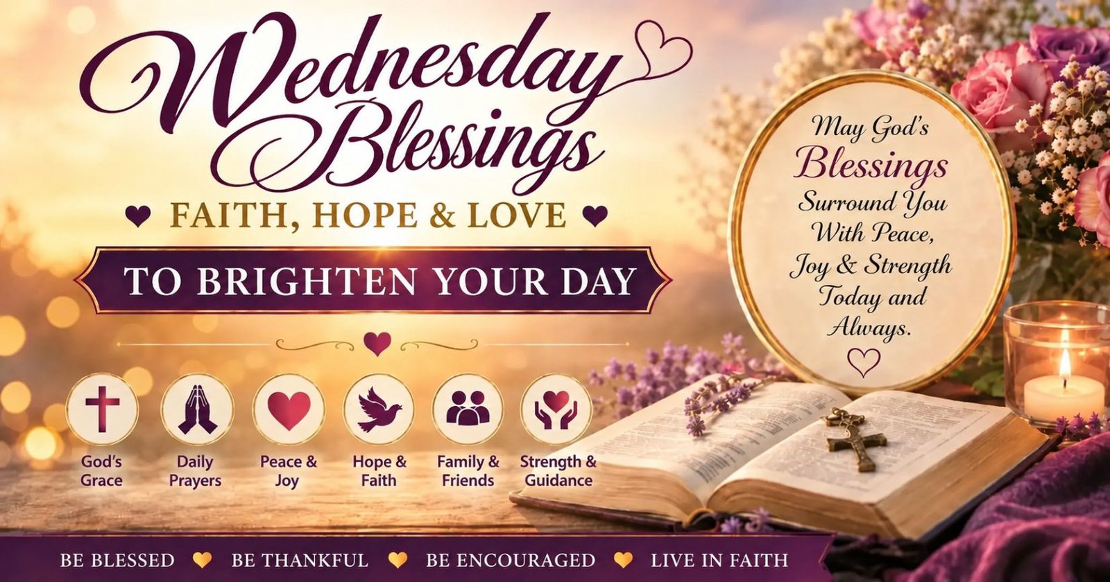 happy wednesday blessings