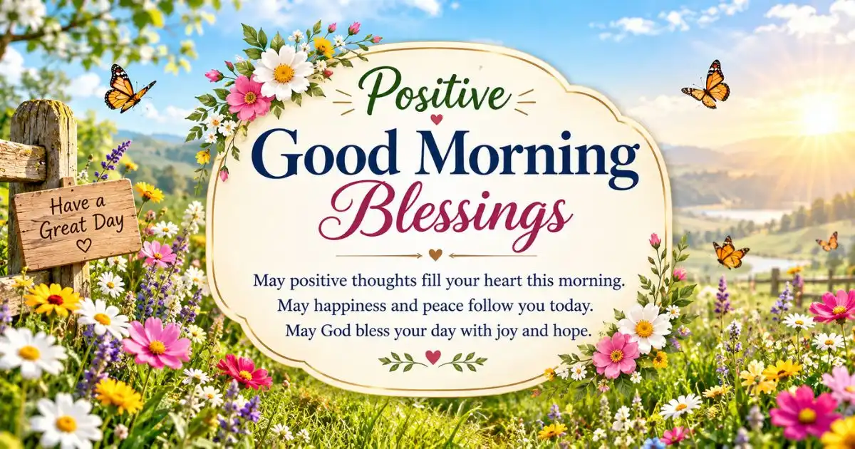 Positive Good Morning Blessings