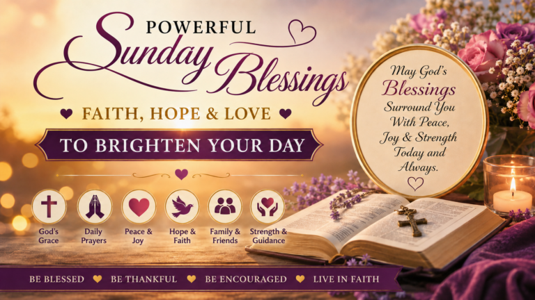 sunday blessings