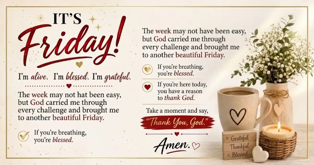 African American Spiritual Friday Blessings for Instagram