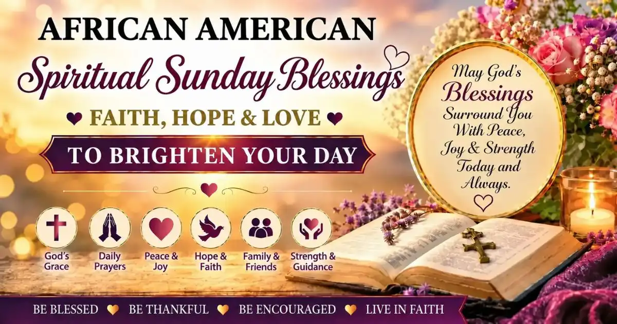 African American Sunday Blessings
