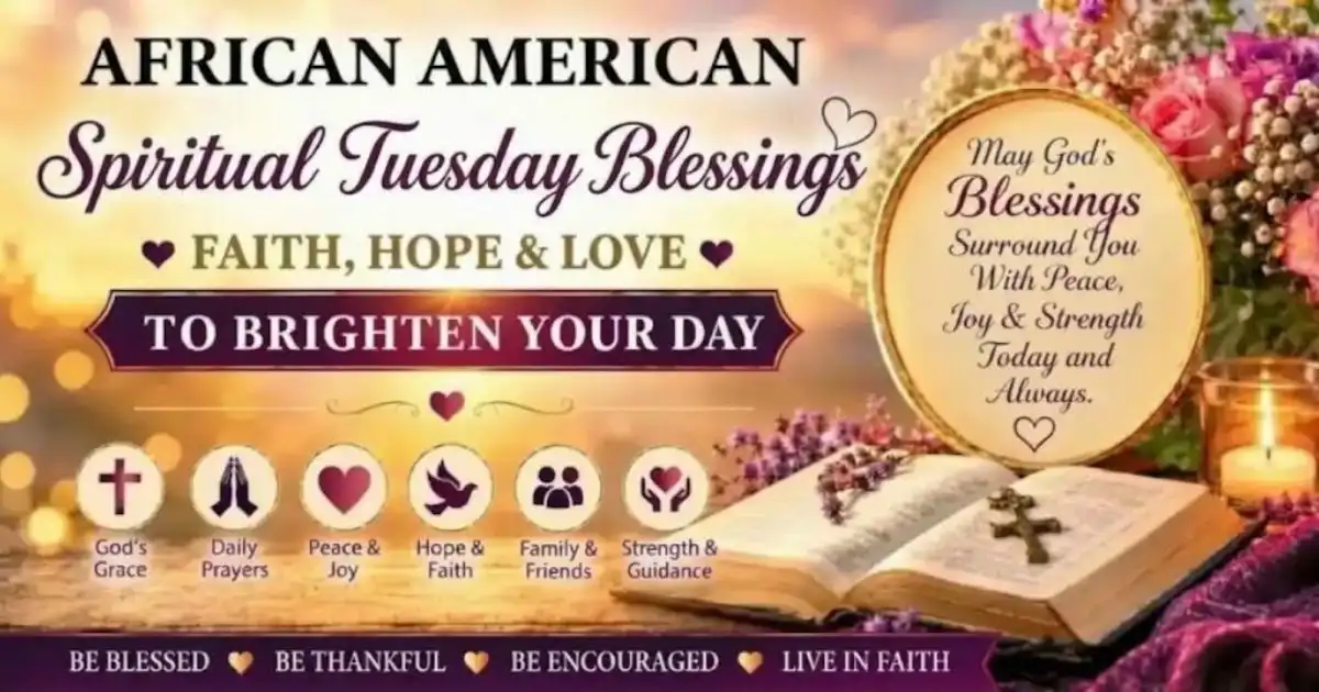 African American Tuesday Blessings