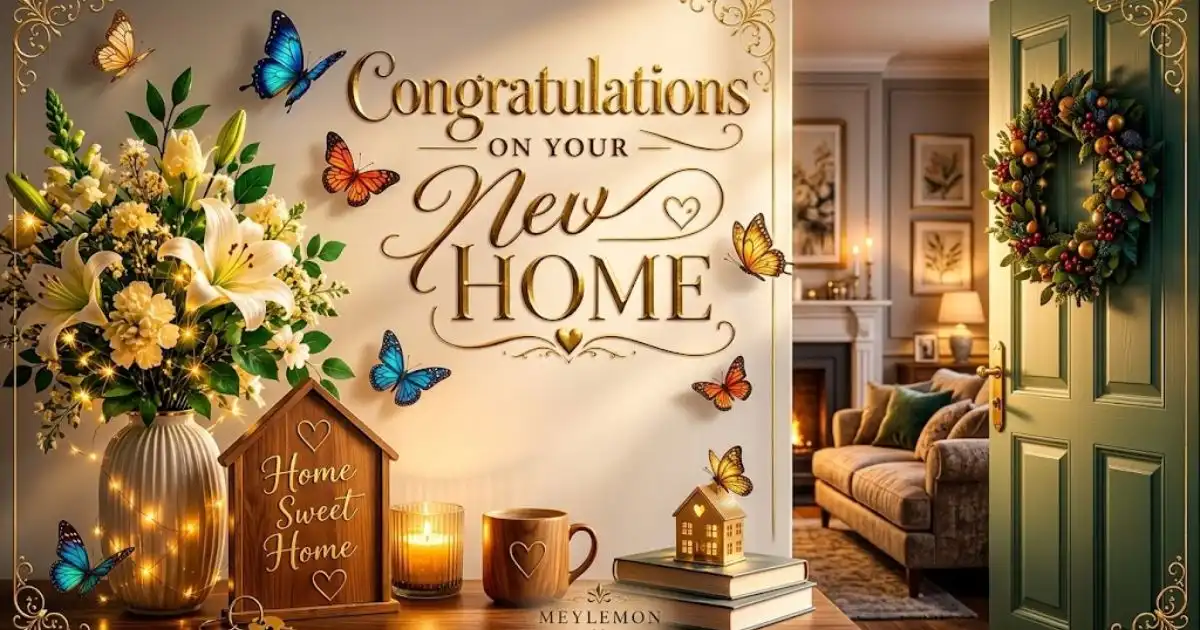 Beautiful Blessing for a New House