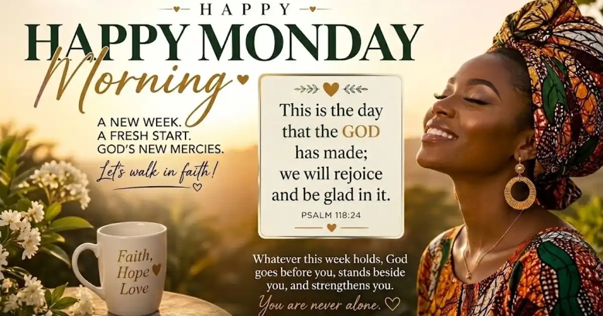 New Week African American Monday Blessings