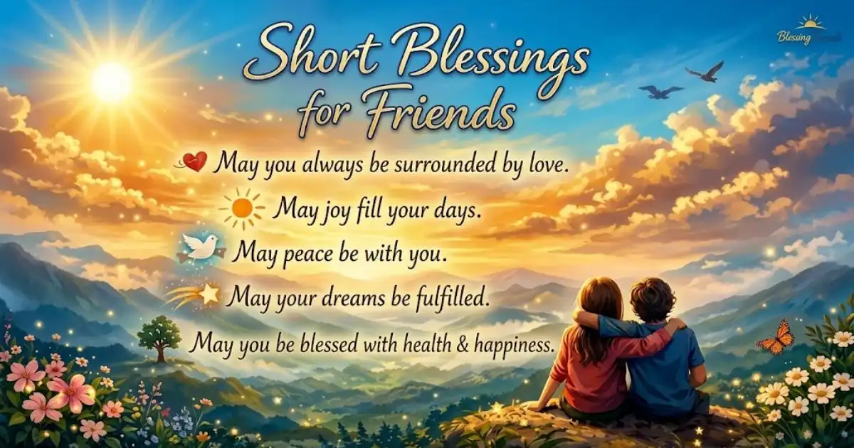 spoken blessings strengthen friendships